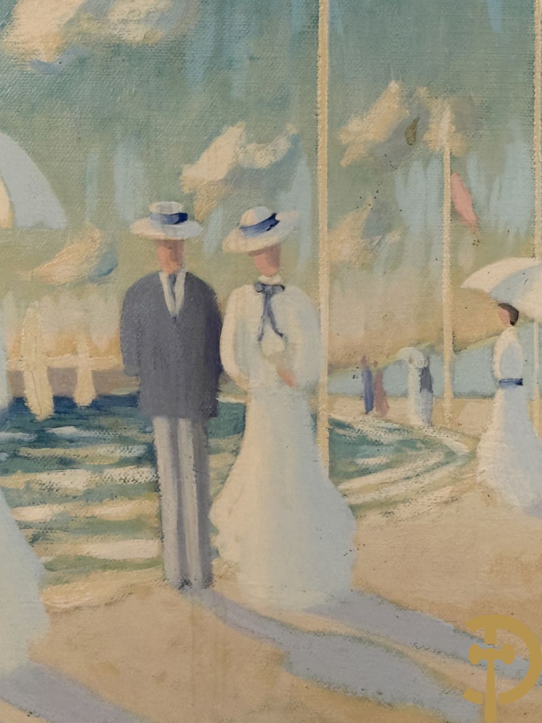 FRANS P. getekend (Paul) 