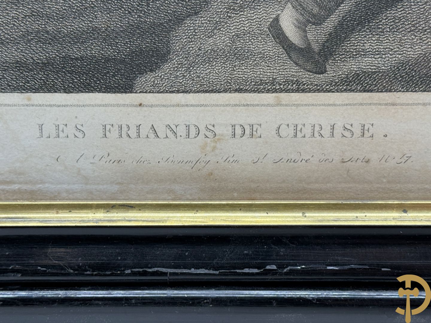 Zes oude gravures met kinderthema