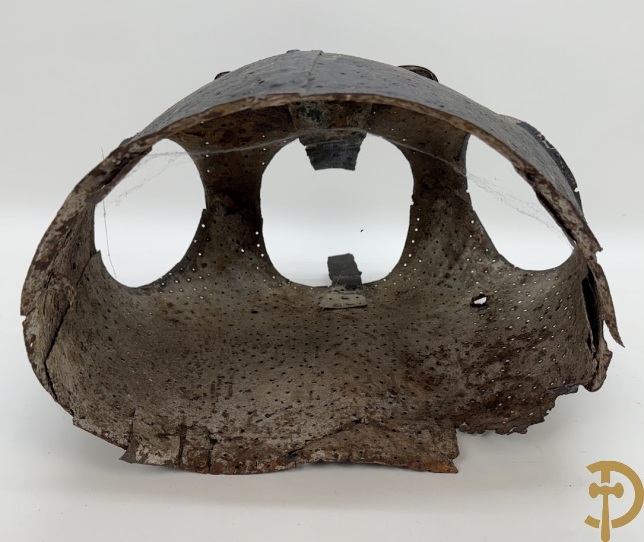 Metalen 19e schermharnas