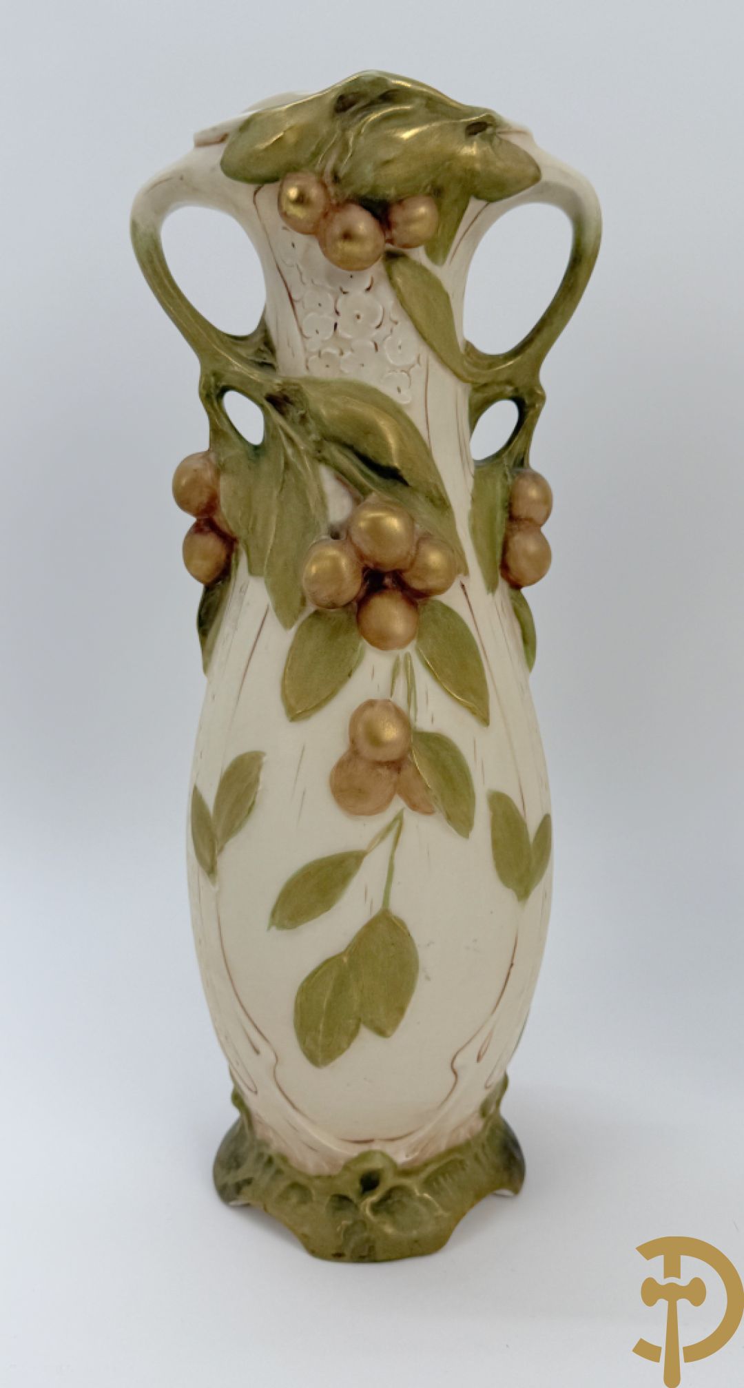 Paar Royal Dux Art Nouveau vazen, nr. 5496