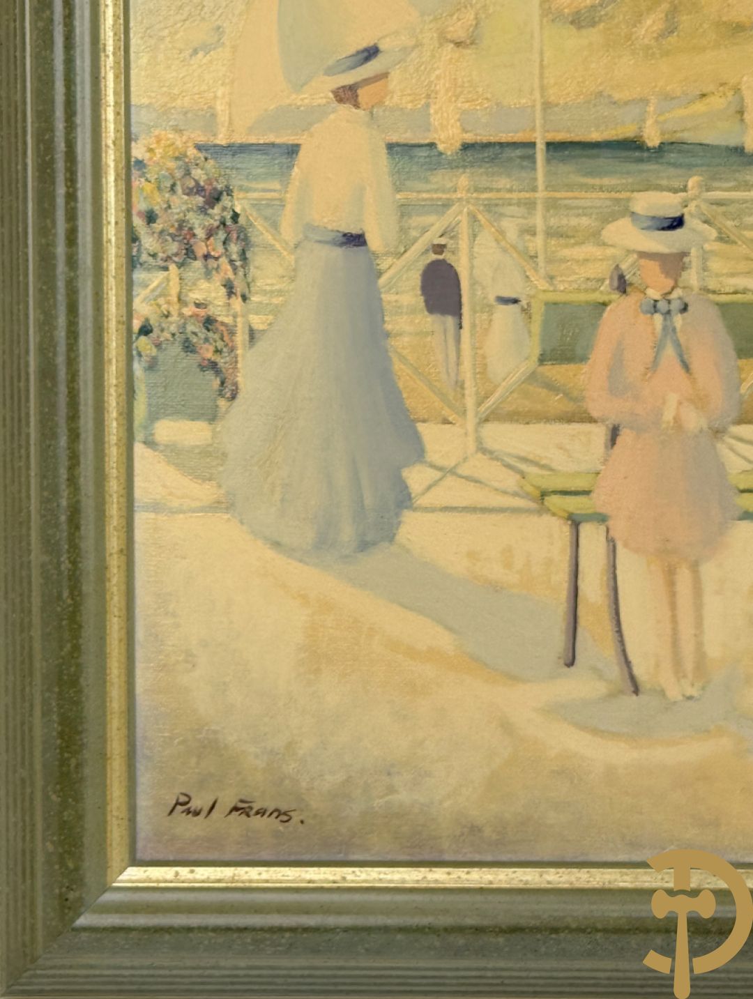 FRANS P. getekend (Paul) 