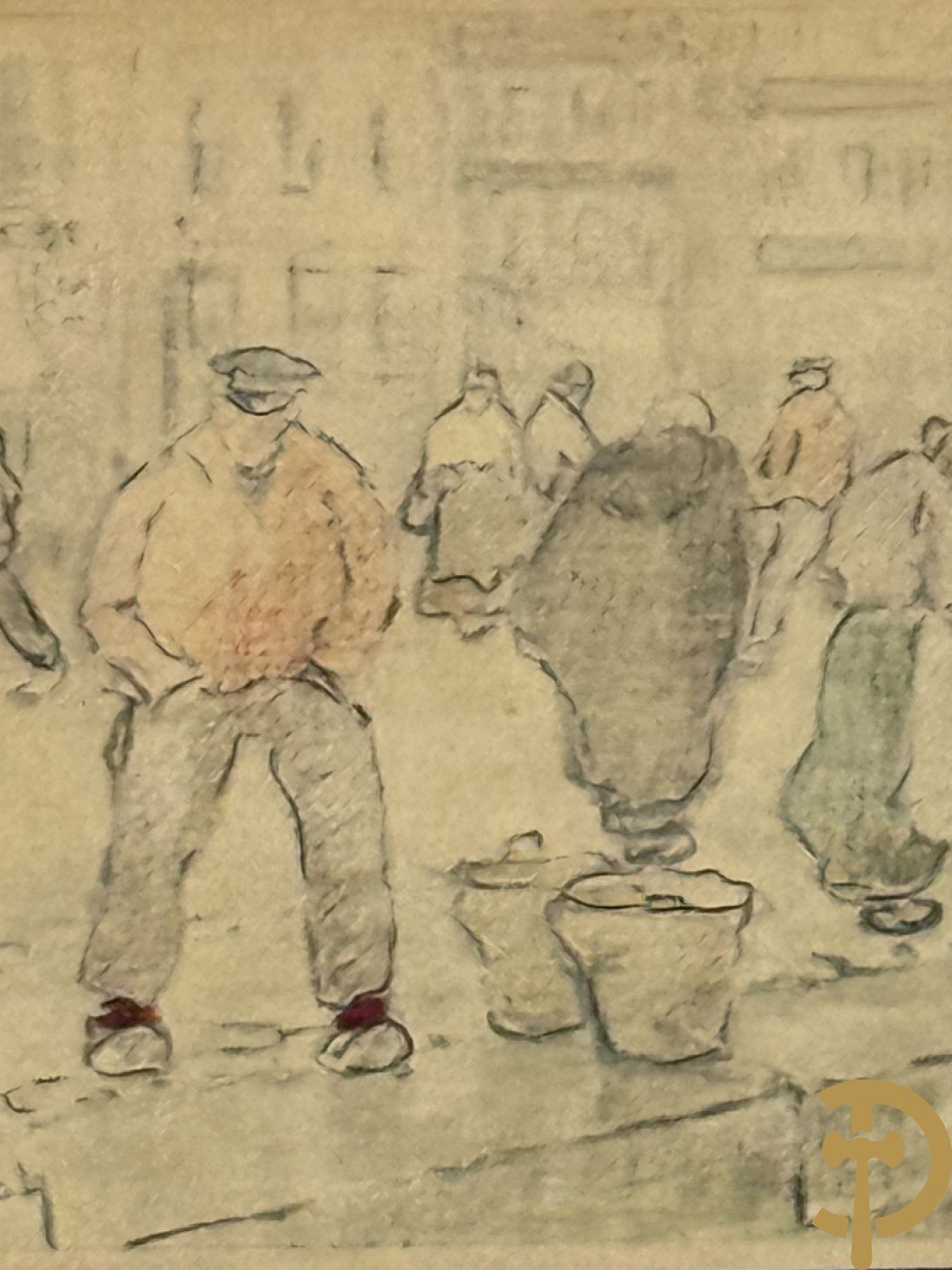 DE COCK F. getekend (Frans) 