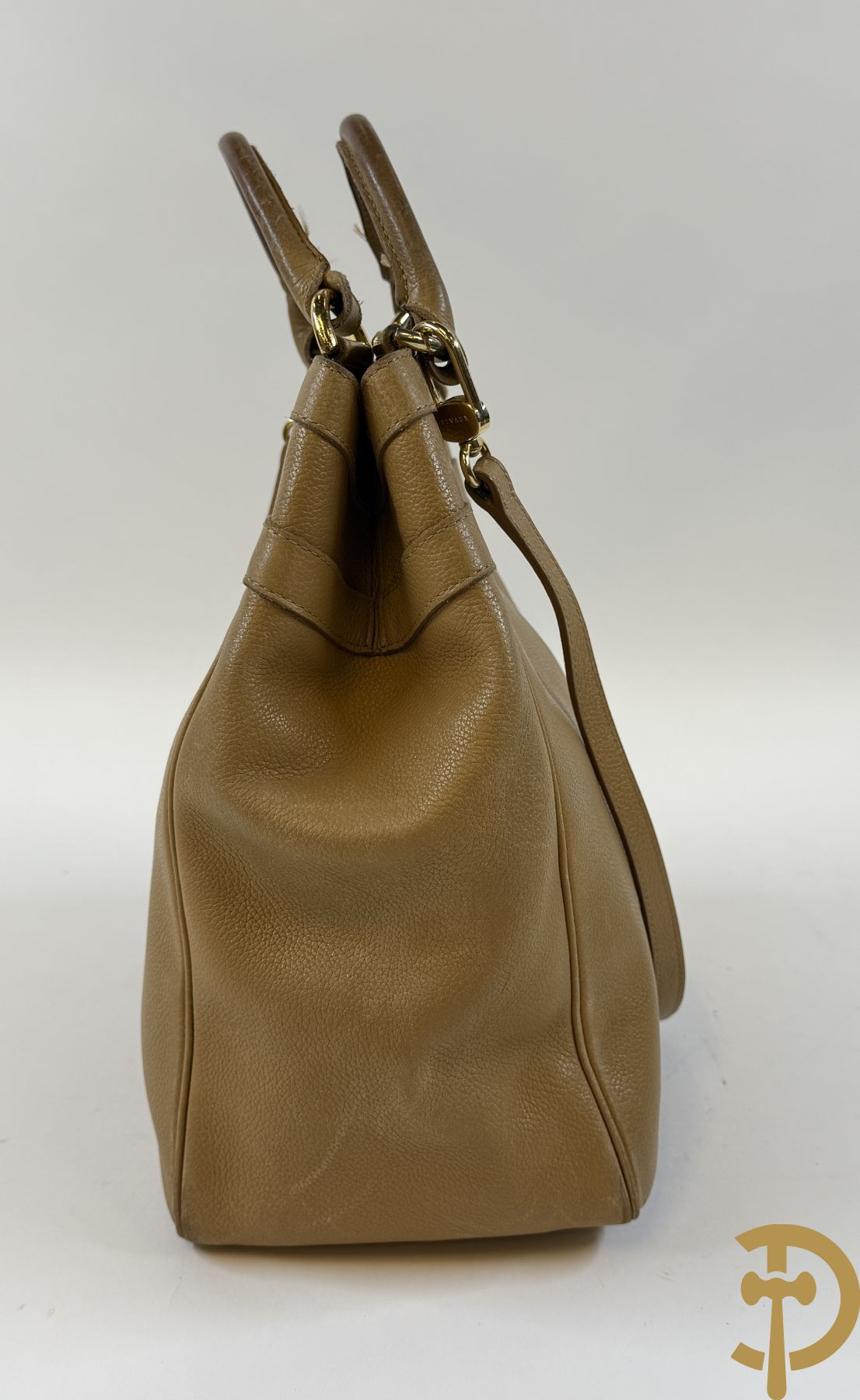 Lederen handtas Delvaux