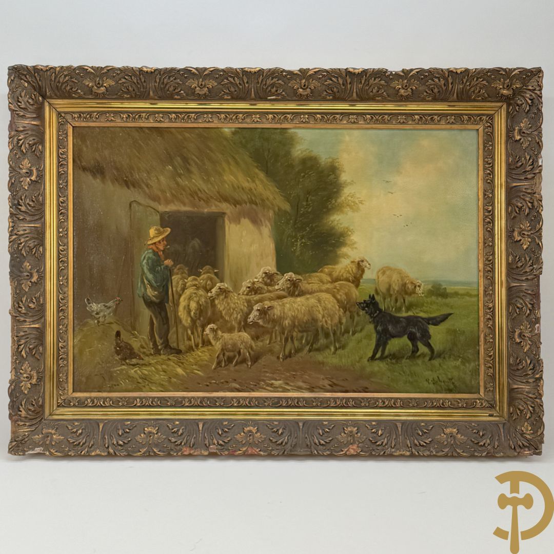 SCHOUTEN P. getekend 