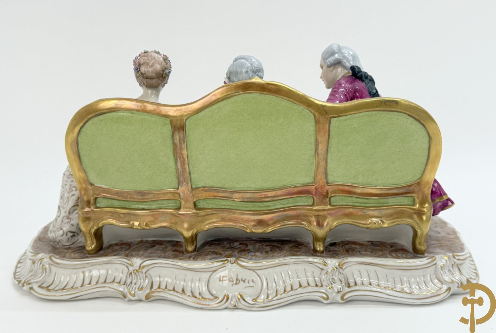 Italiaanse porseleinen groep 