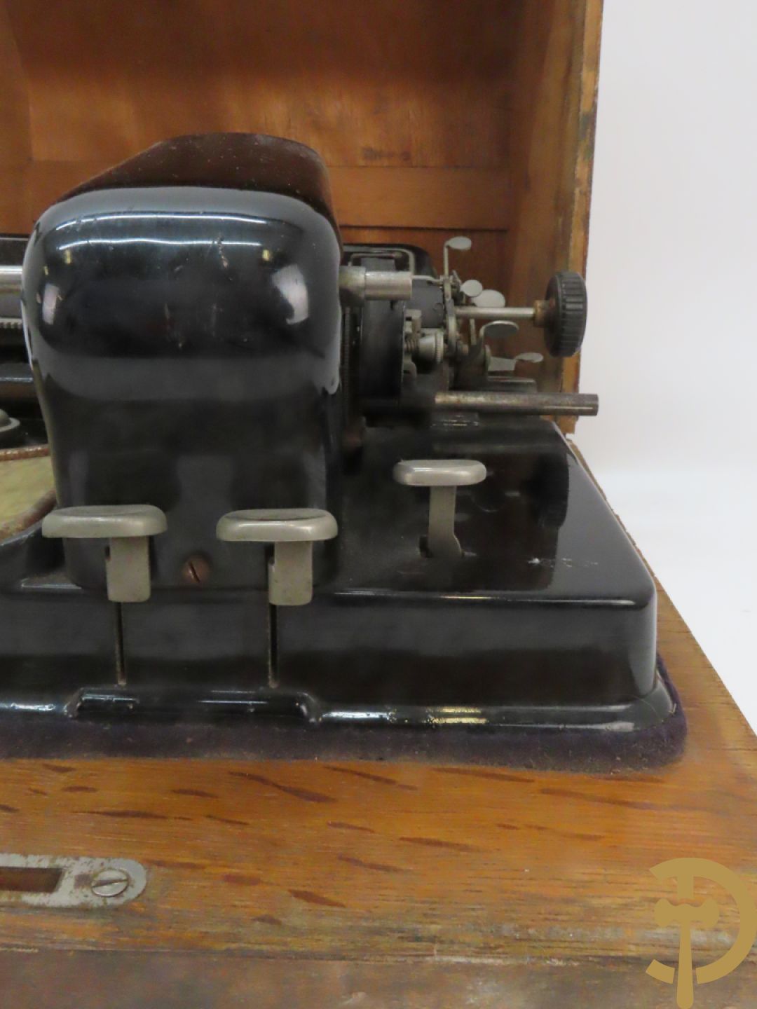 Typmachine uit de jaren 1920 / 30, AEG Mignon model 3 koffer - vanaf 1913 geproduceerd