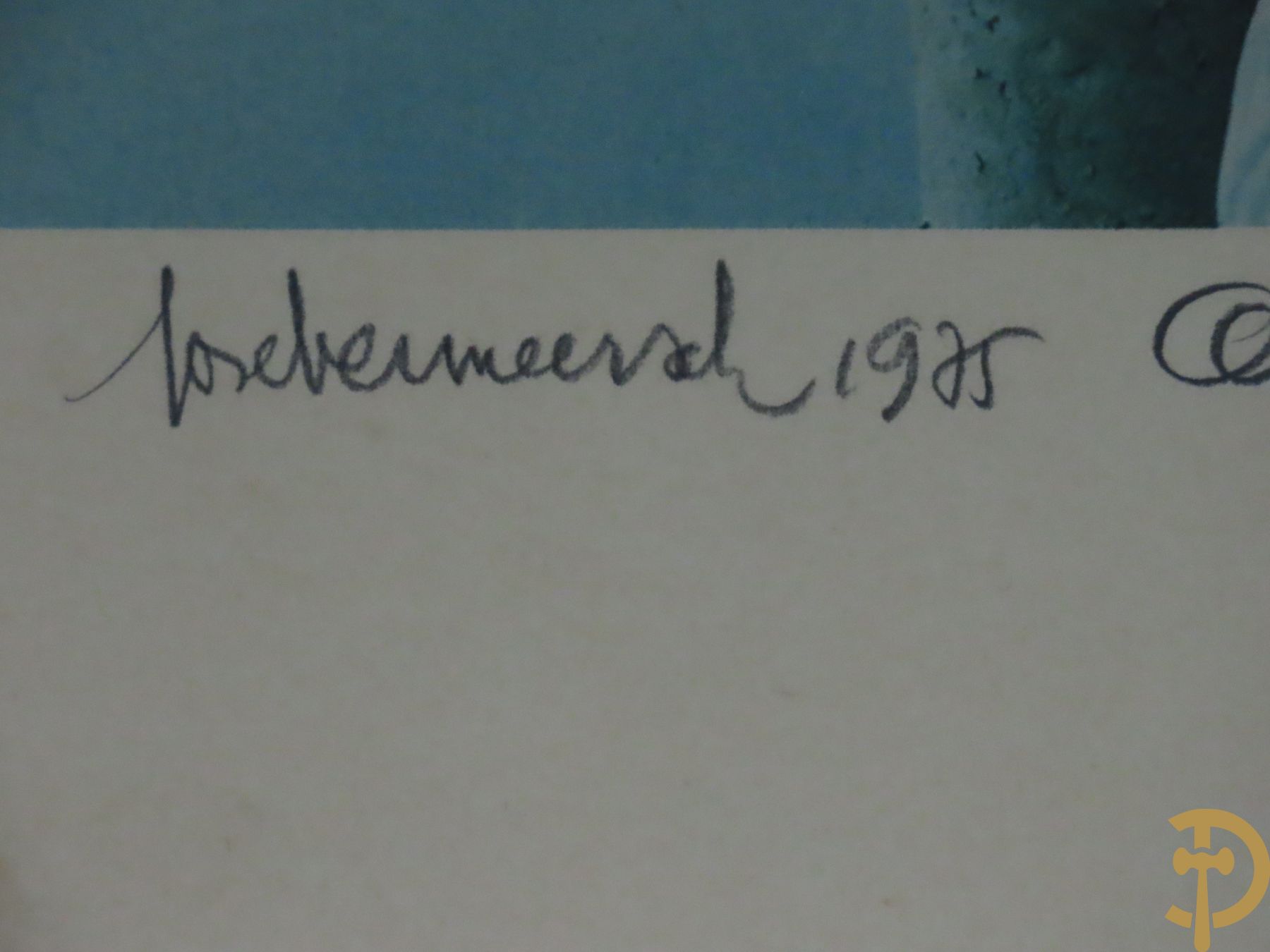 VERMEERSCH José getekend 1975 