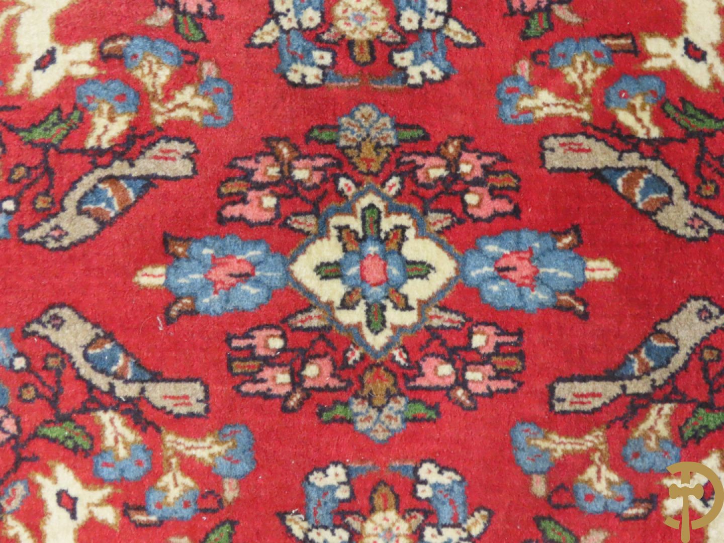 Vijf oosterse handgeknoopte tapijten