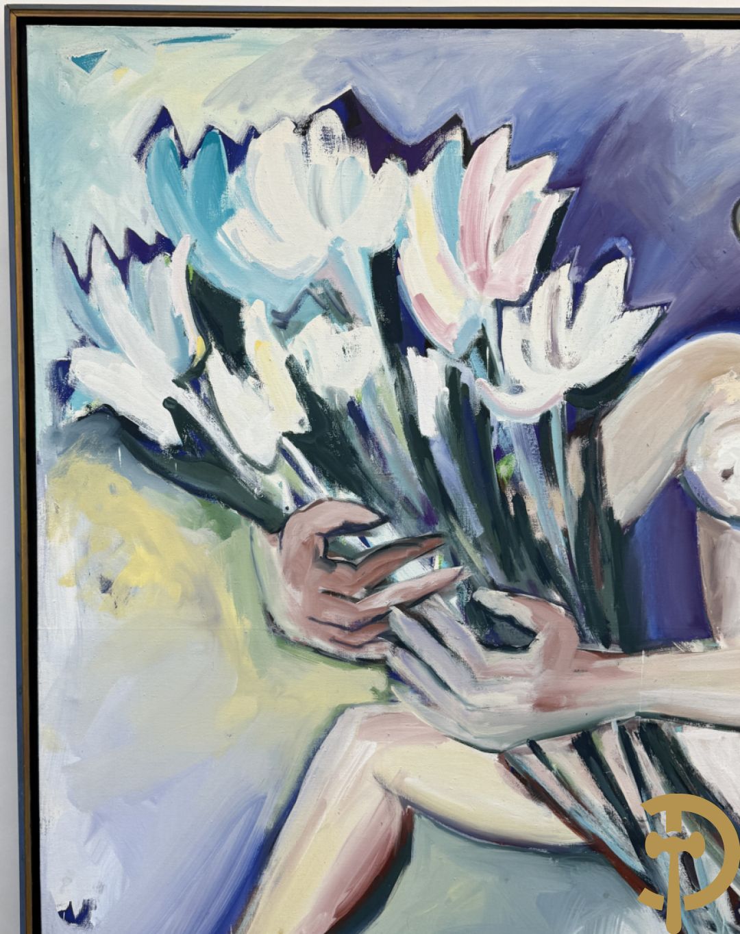 BACH Elvira 1986 getekend verso 