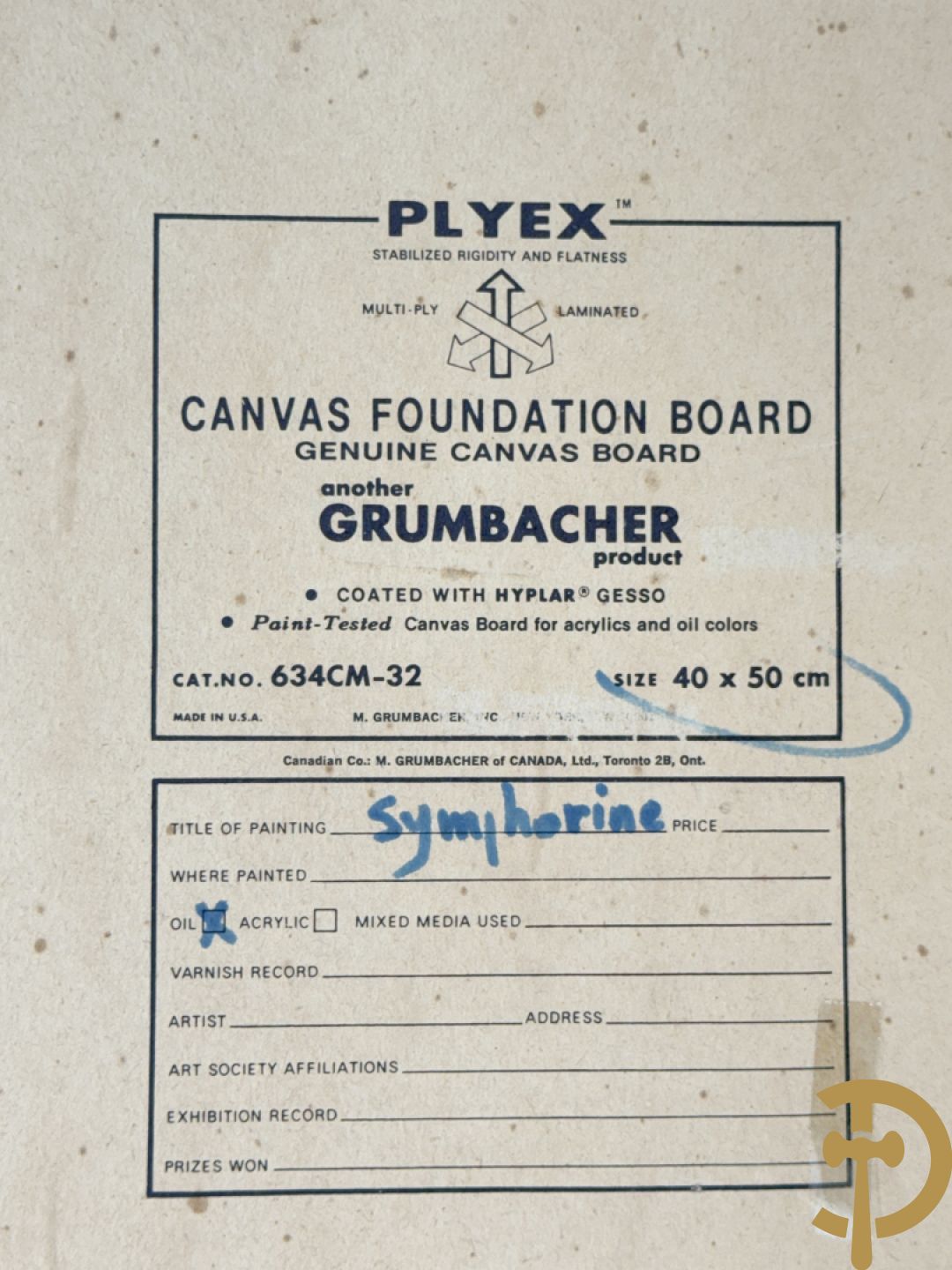 DE VILLEROUX A. getekend 