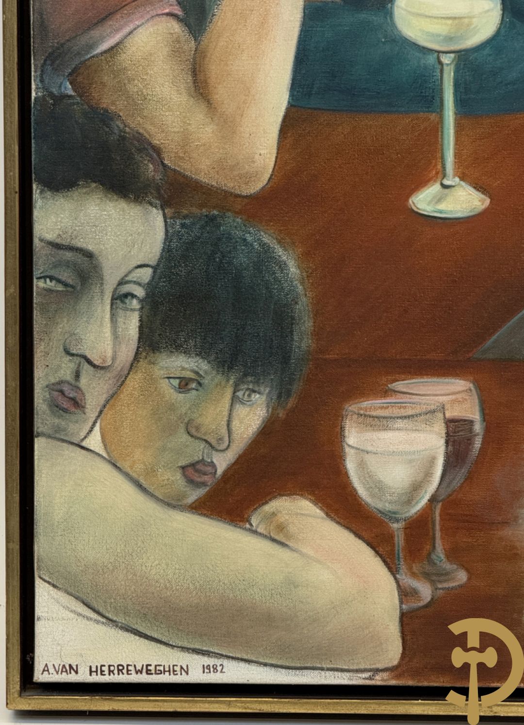 VAN HERREWEGHEN A. getekend 1982 