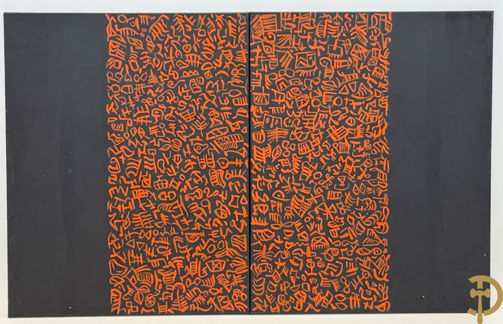 DEGRYSE Jean getekend verso 