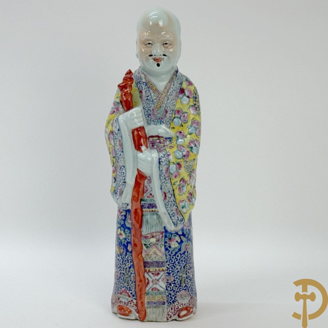 Chinese porseleinen handgekleurde wijsgeer