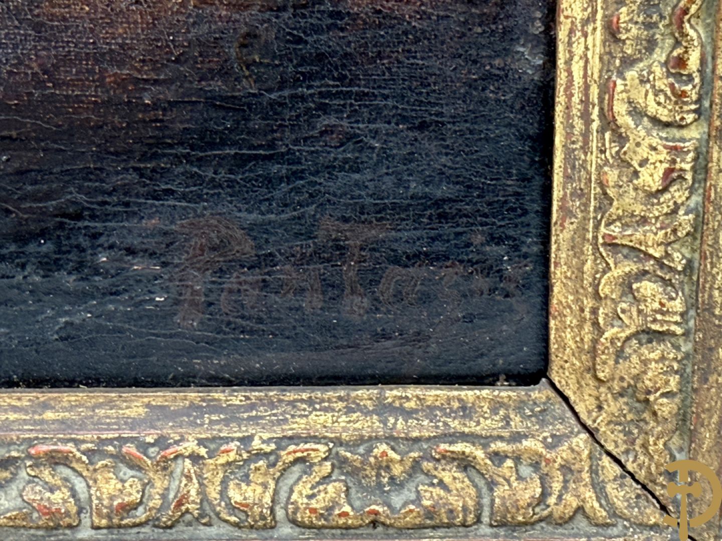 PANTASIS getekend rechts onder 