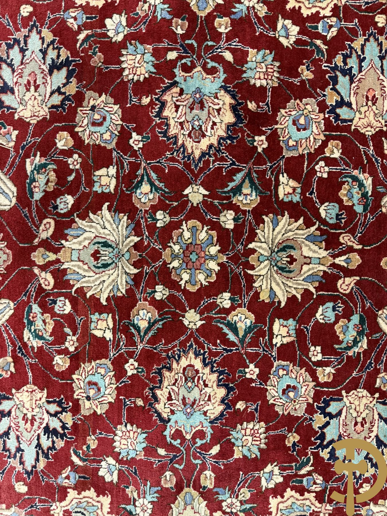 Oosters handgeknoopt tapijt Tabriz