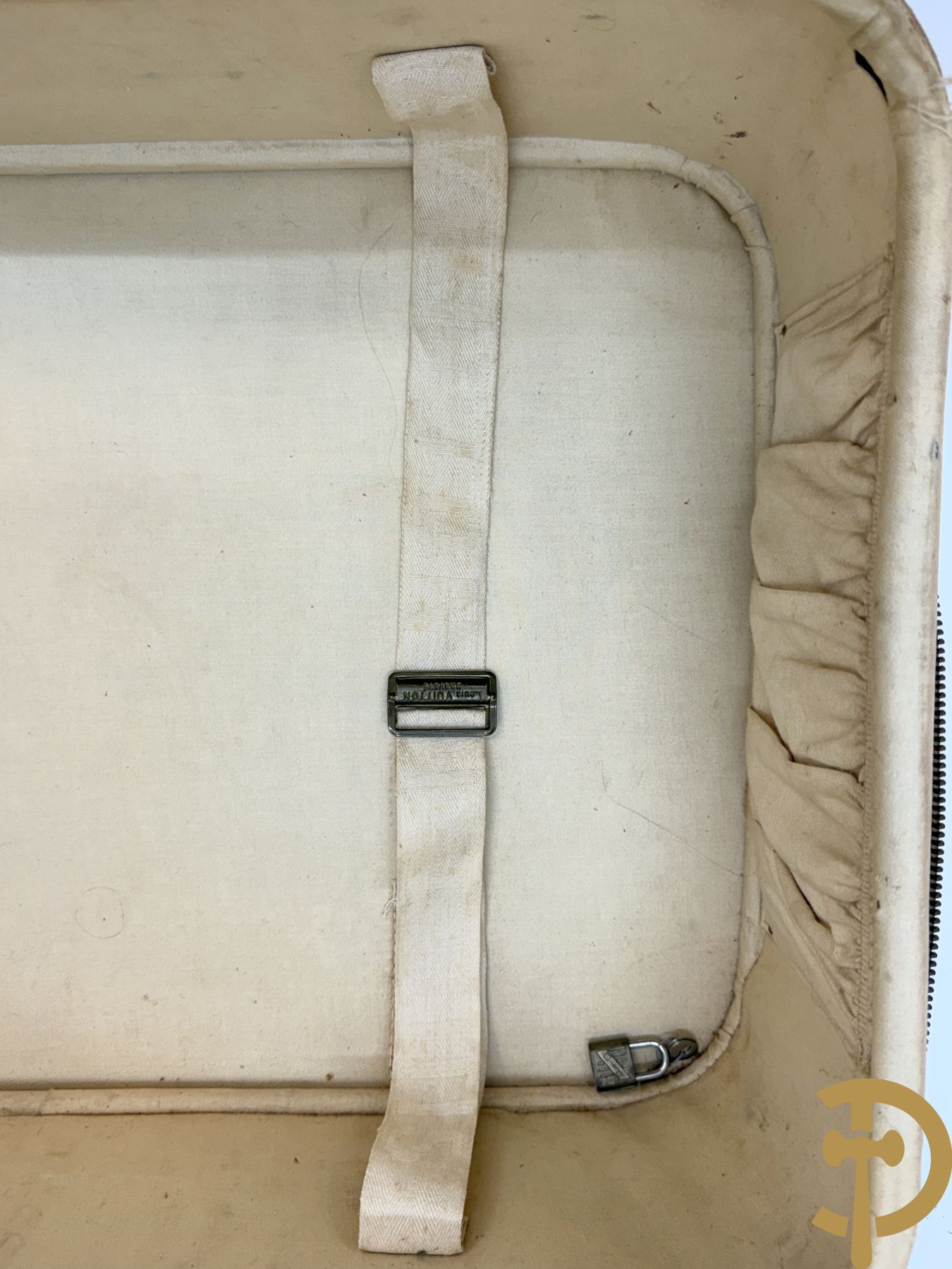 Lederen valies Louis Vuitton