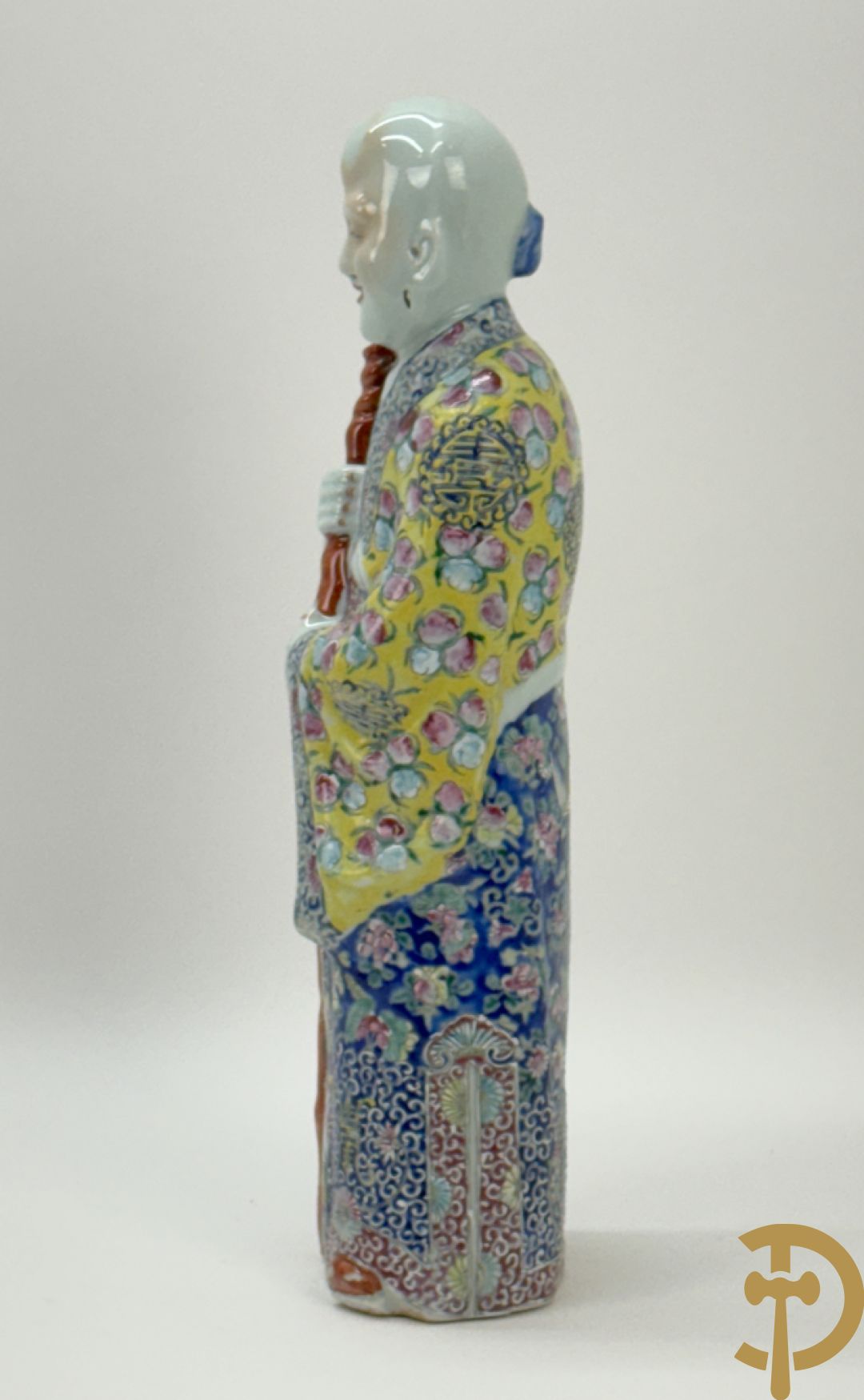 Chinese porseleinen handgekleurde wijsgeer