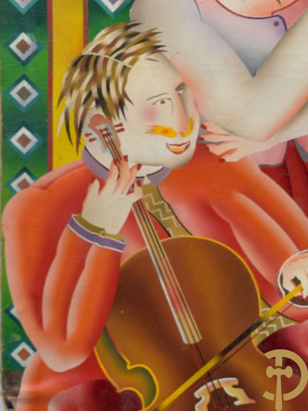 VAN DAELE Nico getekend verso 1983 