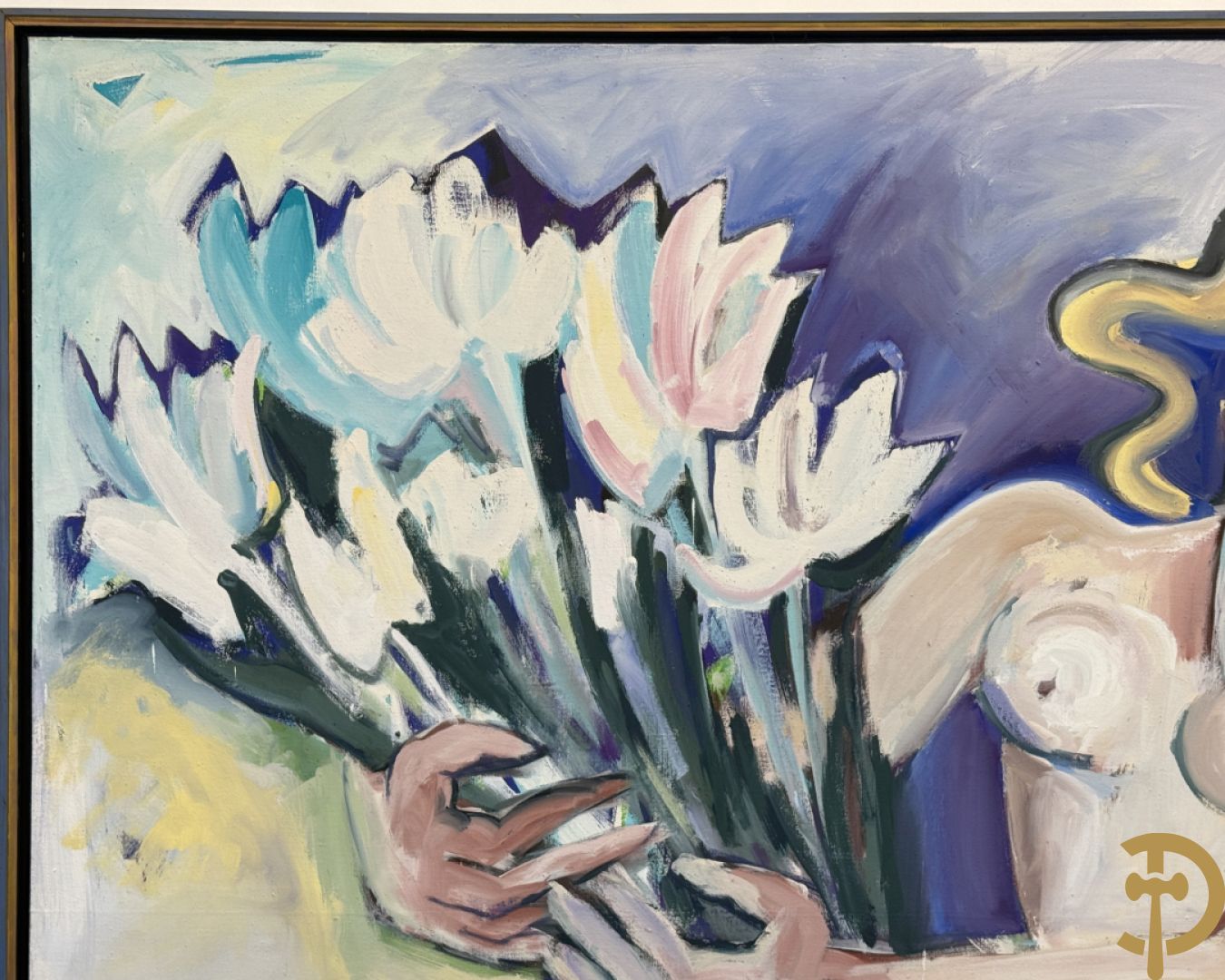 BACH Elvira 1986 getekend verso 