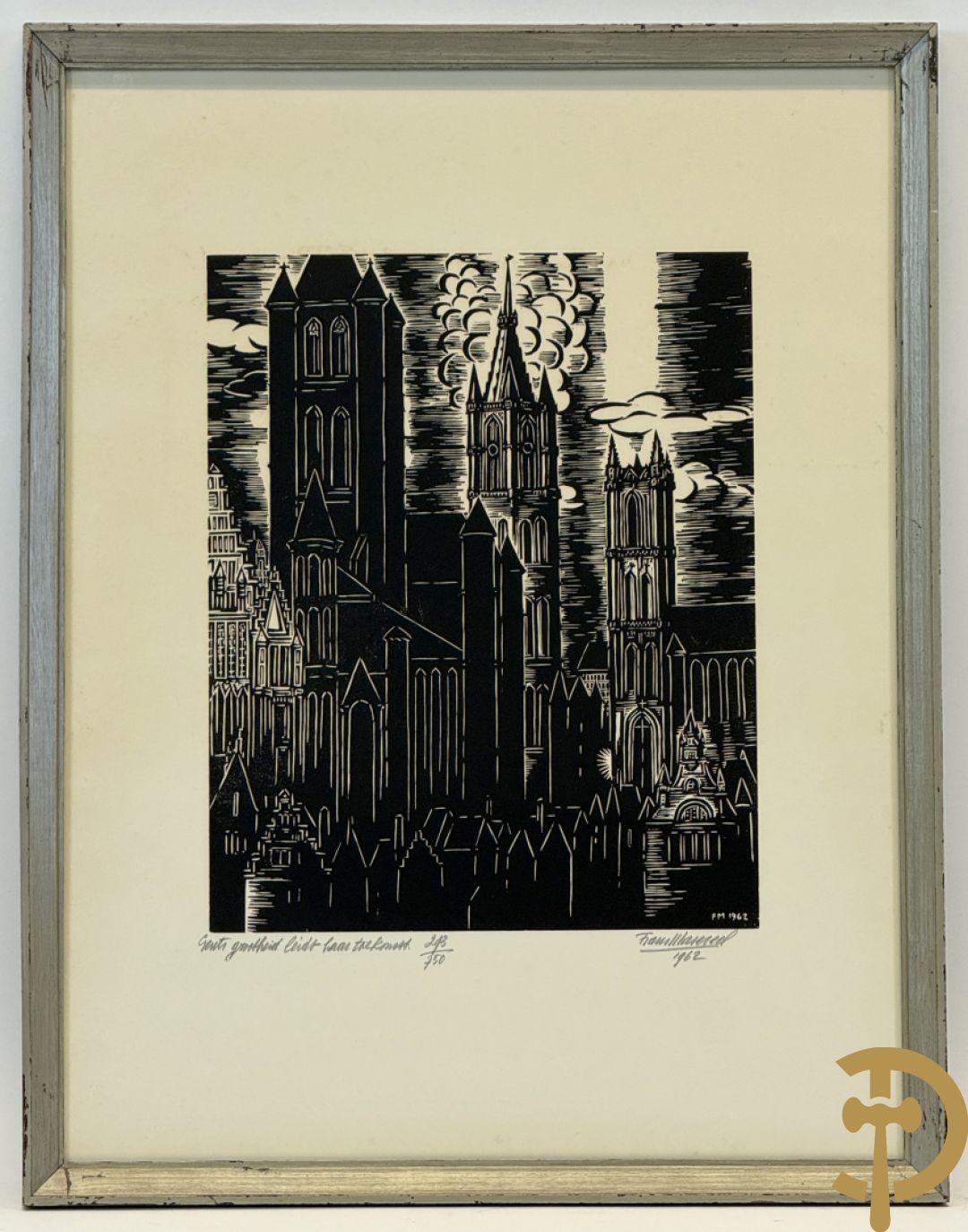 MASEREEL Frans getekend 1962 