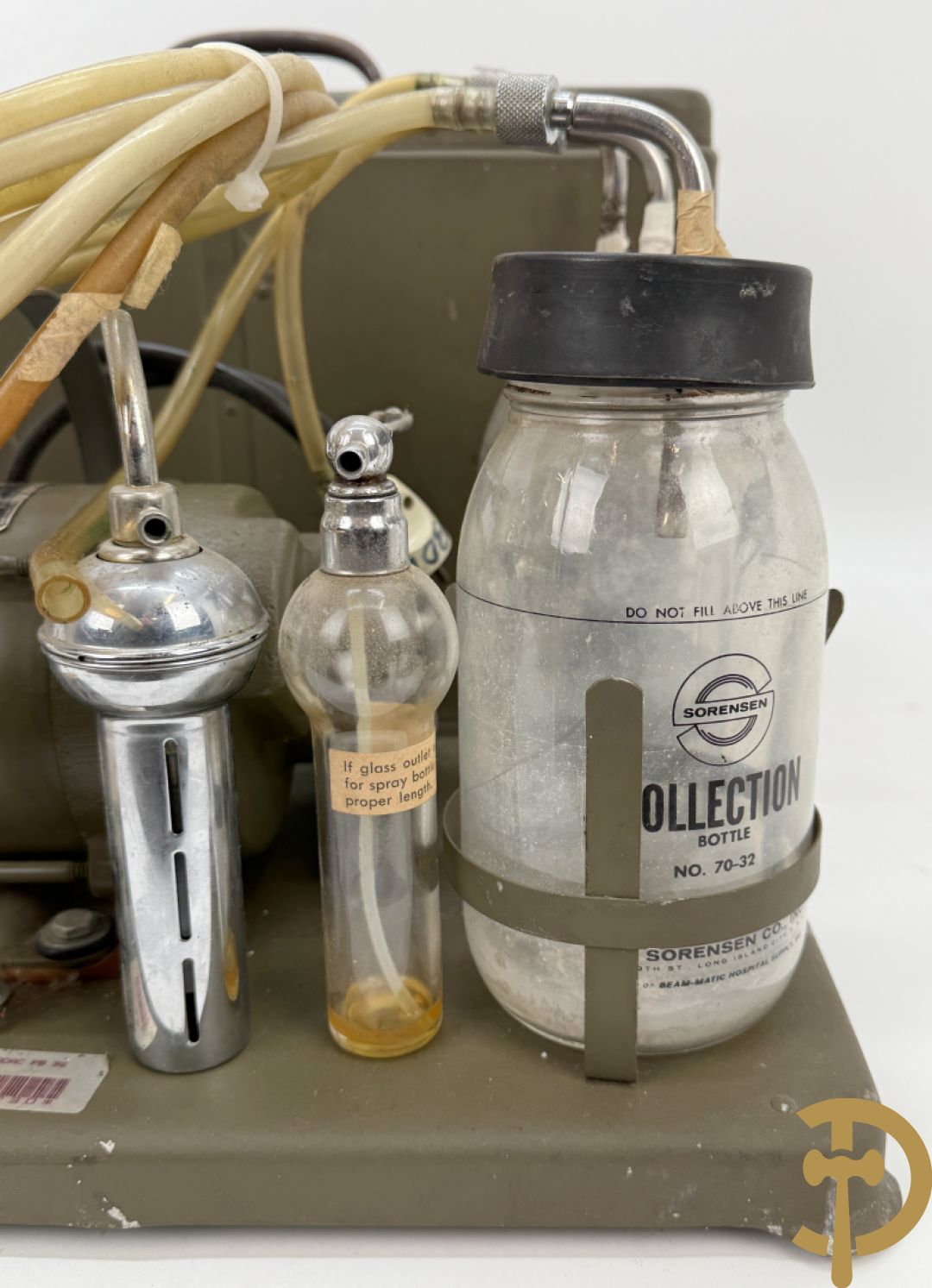 Amerikaans militair toestel, gemerkt C.M. Sorensen,  Co. model 68 - serienummer 25084 - US-DSA2 5903 - in koffer