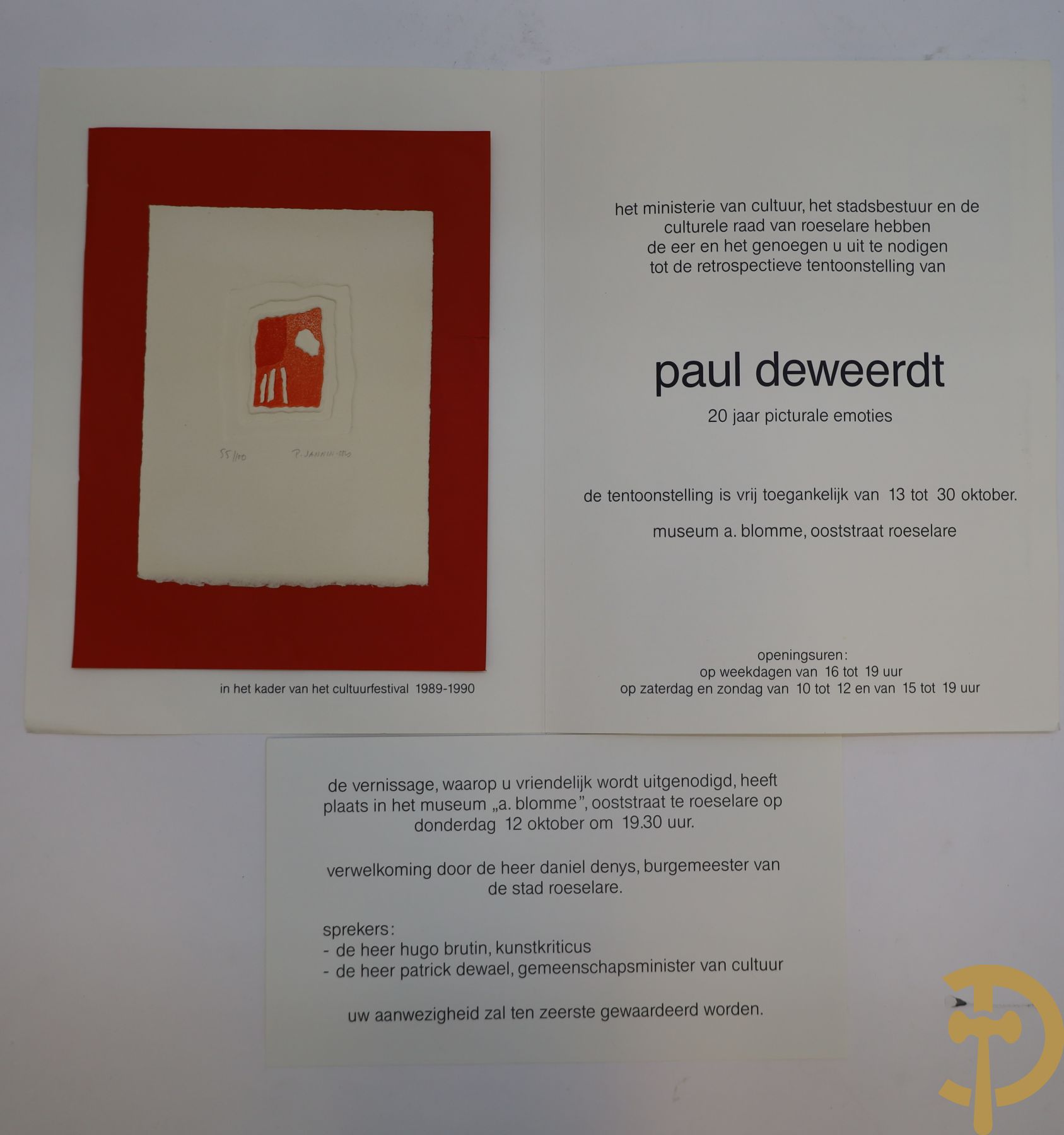 DEWEERDT Paul get. 