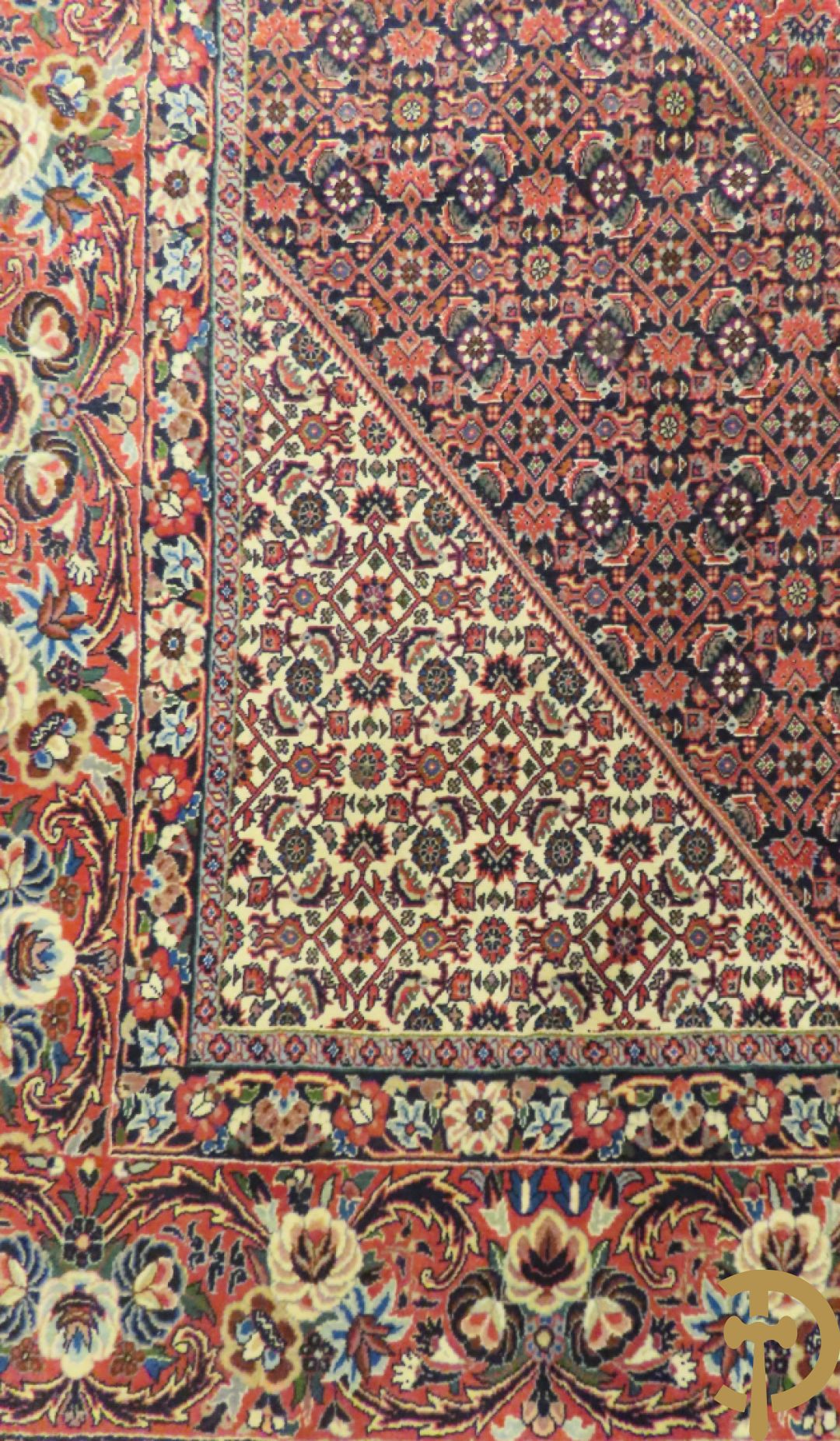 Oosters handgeknoopt tapijt Bidjar