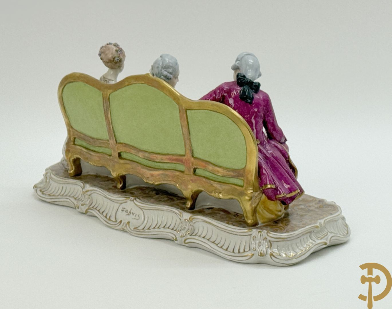 Italiaanse porseleinen groep 