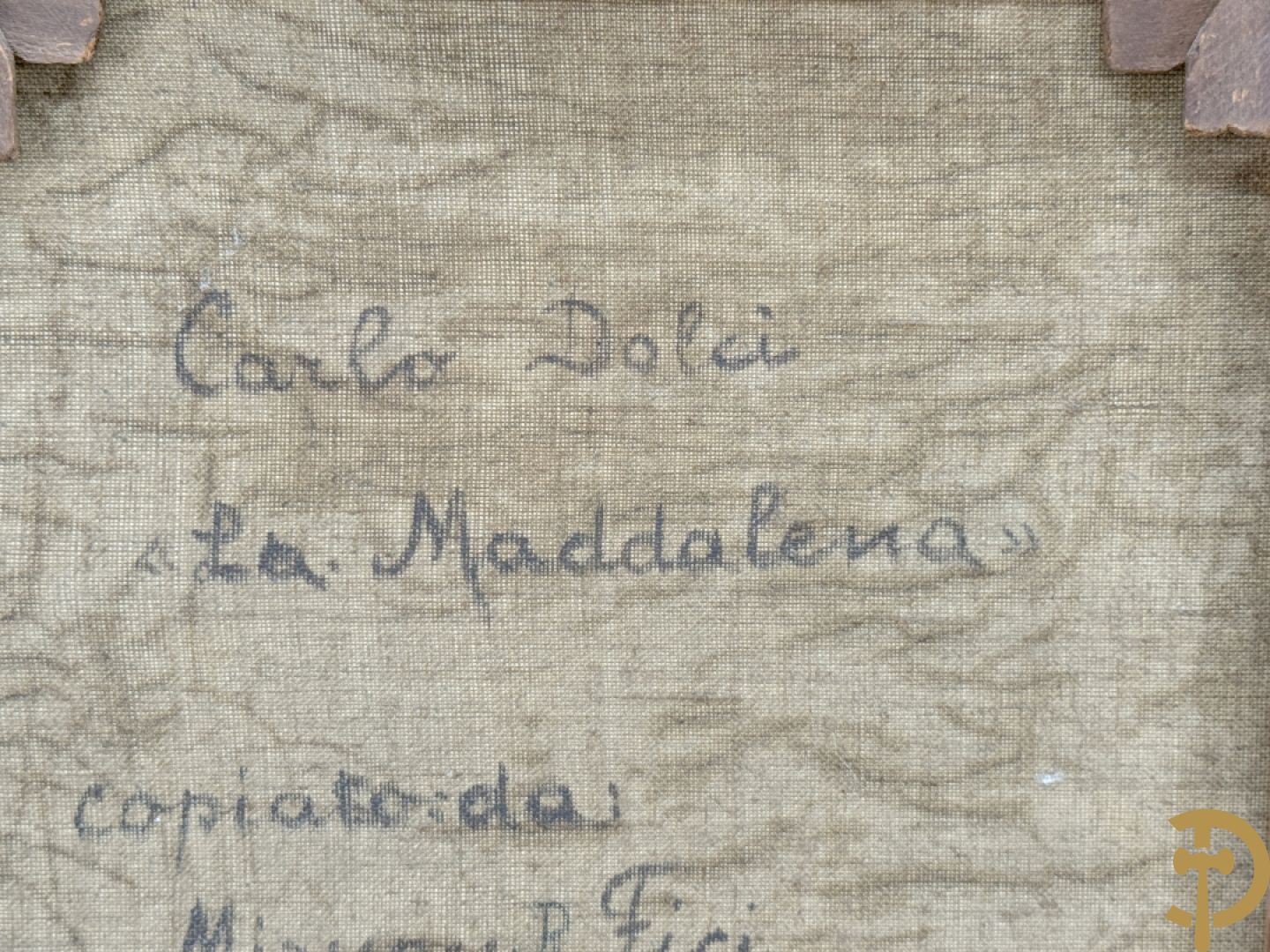 Ongetekend achteraan gerefereerd Carlo Dolci 