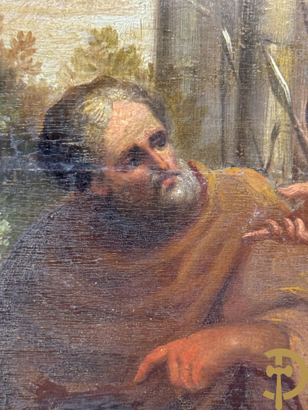 Onleesbaar getekend (Cleemans ?) 