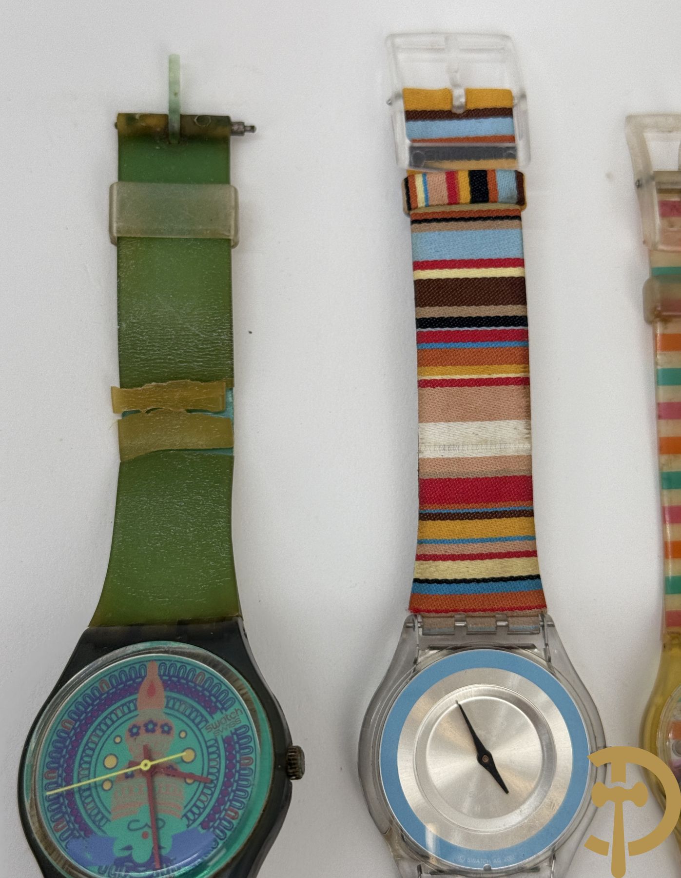 Verzameling vintage Swatch horloges