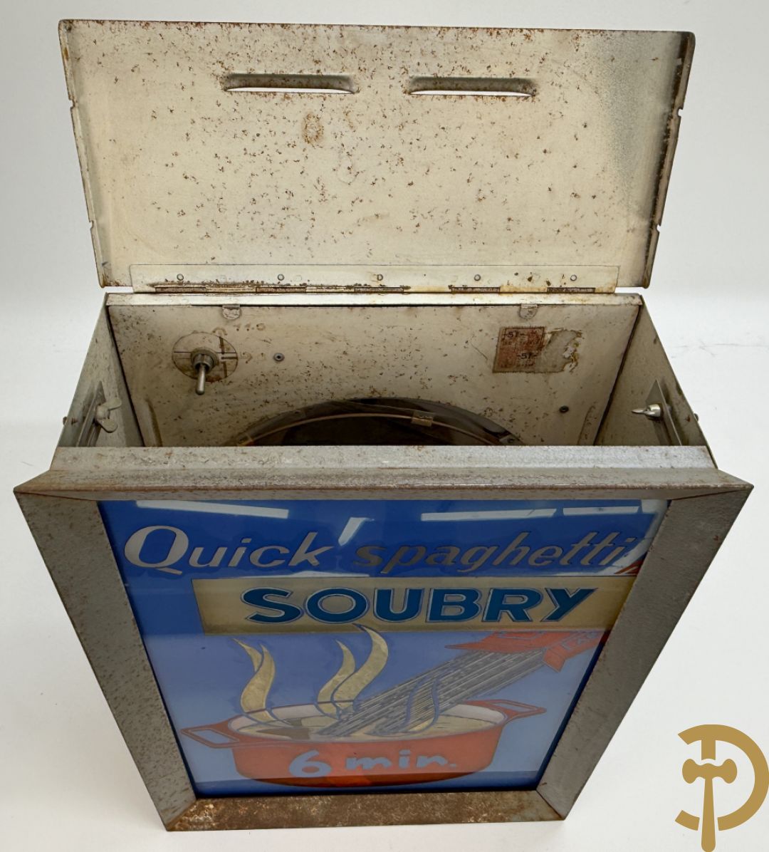 Publiciteit van Soubry Quick spaghetti met verlichting