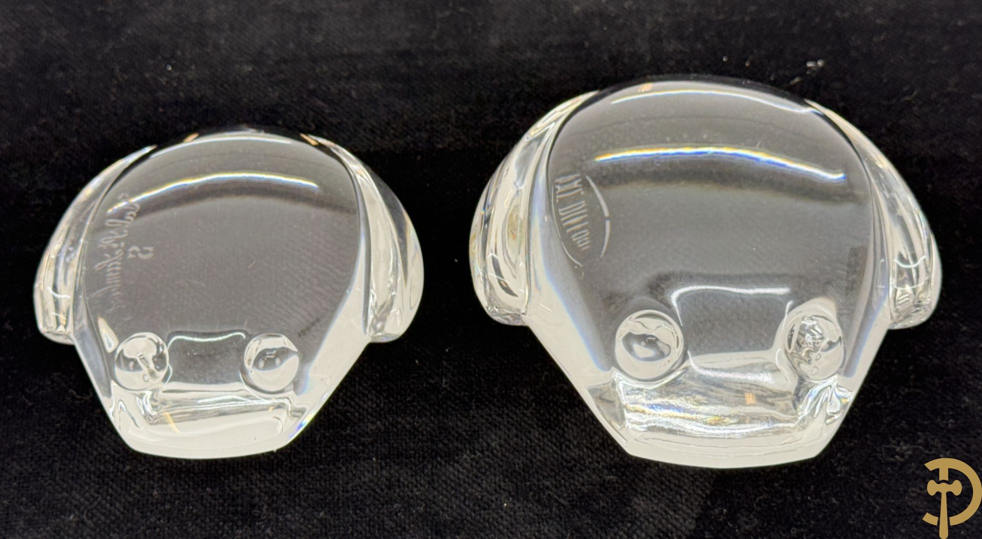 Set van zes kikkers Val-Saint-Lambert