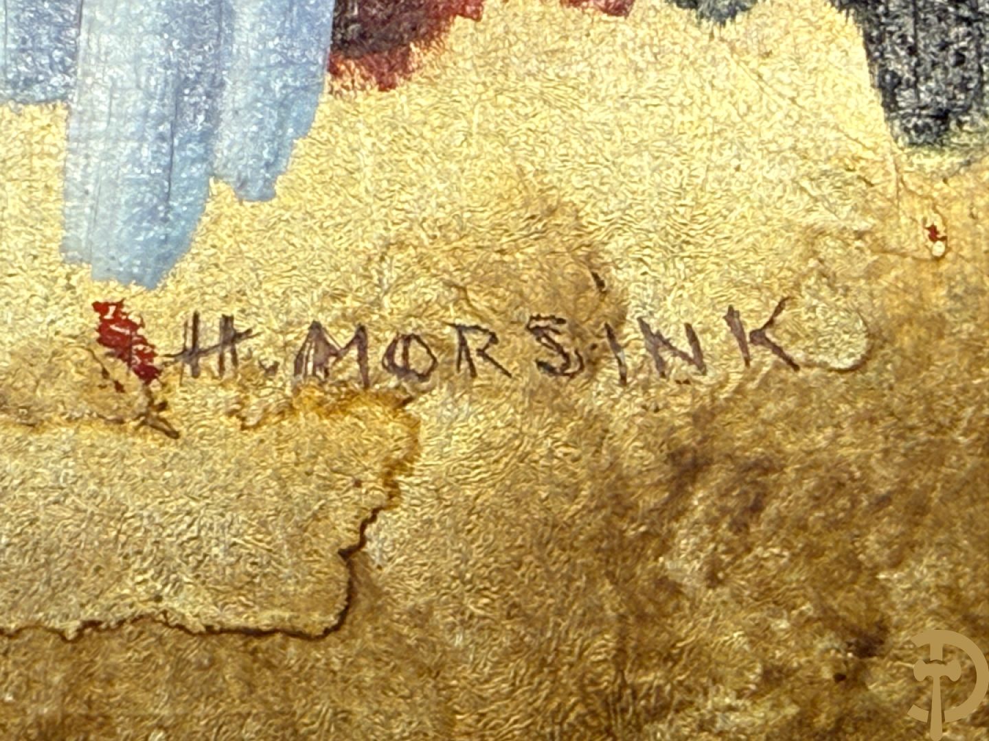 MORSINK H. getekend en 6/