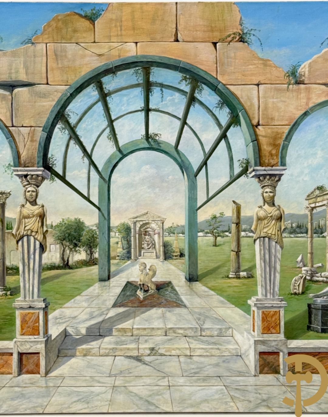 CALZOLAIO F. getekend 