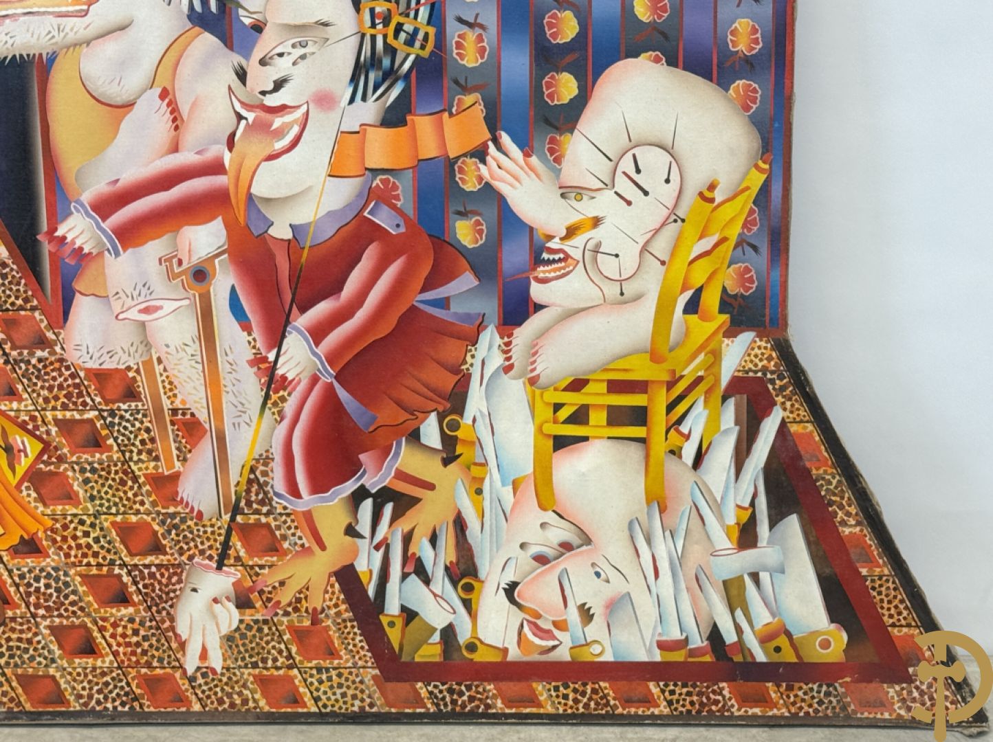 VAN DAELE Nico getekend verso 1981 