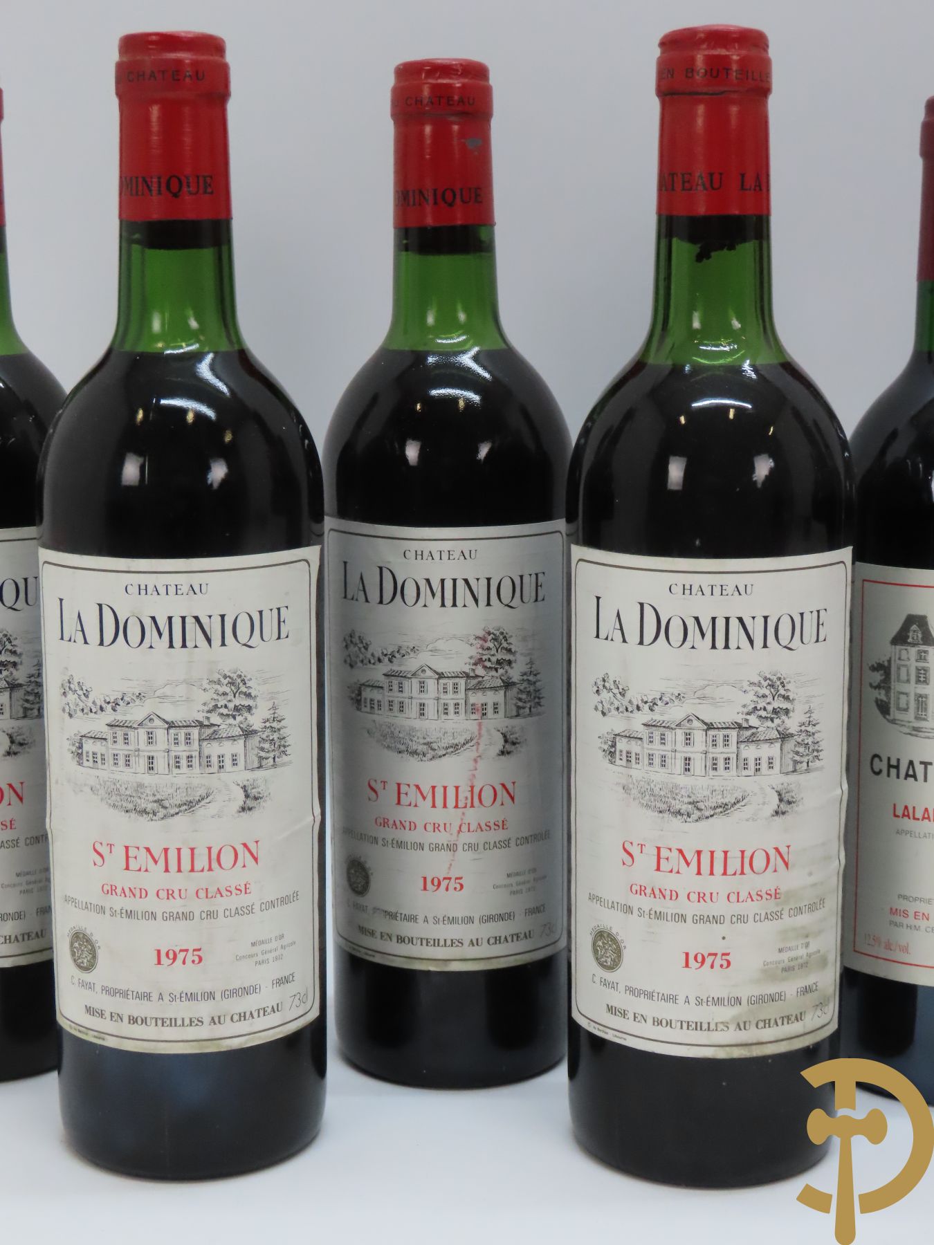 Chateau La Dominique 1975 (4 fl.) + Ch. Chatain 