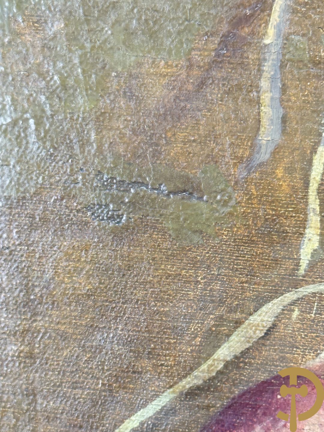 PANTASIS getekend rechts onder 