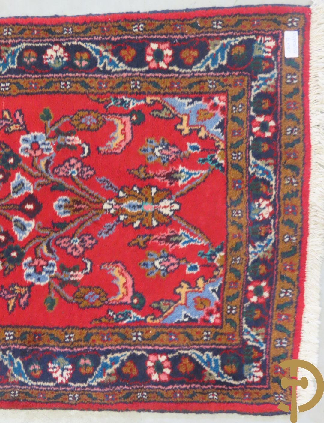 Vijf oosterse handgeknoopte tapijten