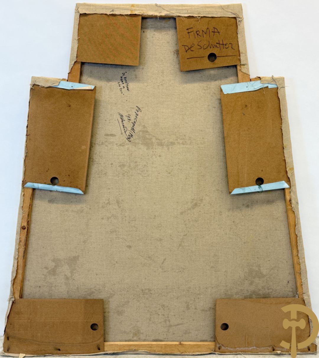 VAN DAELE Nico getekend verso 1981 