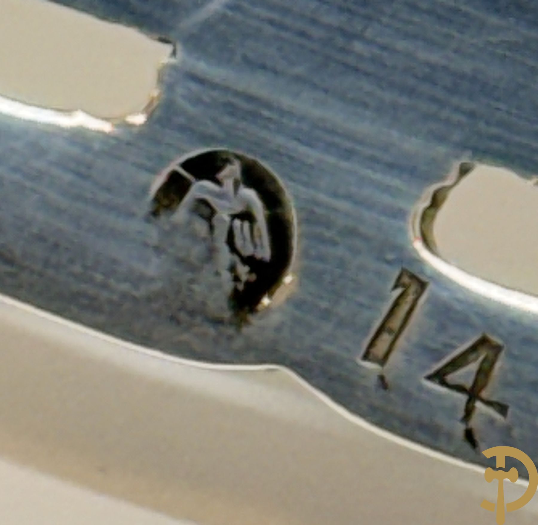 Massief zilveren Mexicaanse schaal, 925 gemerkt