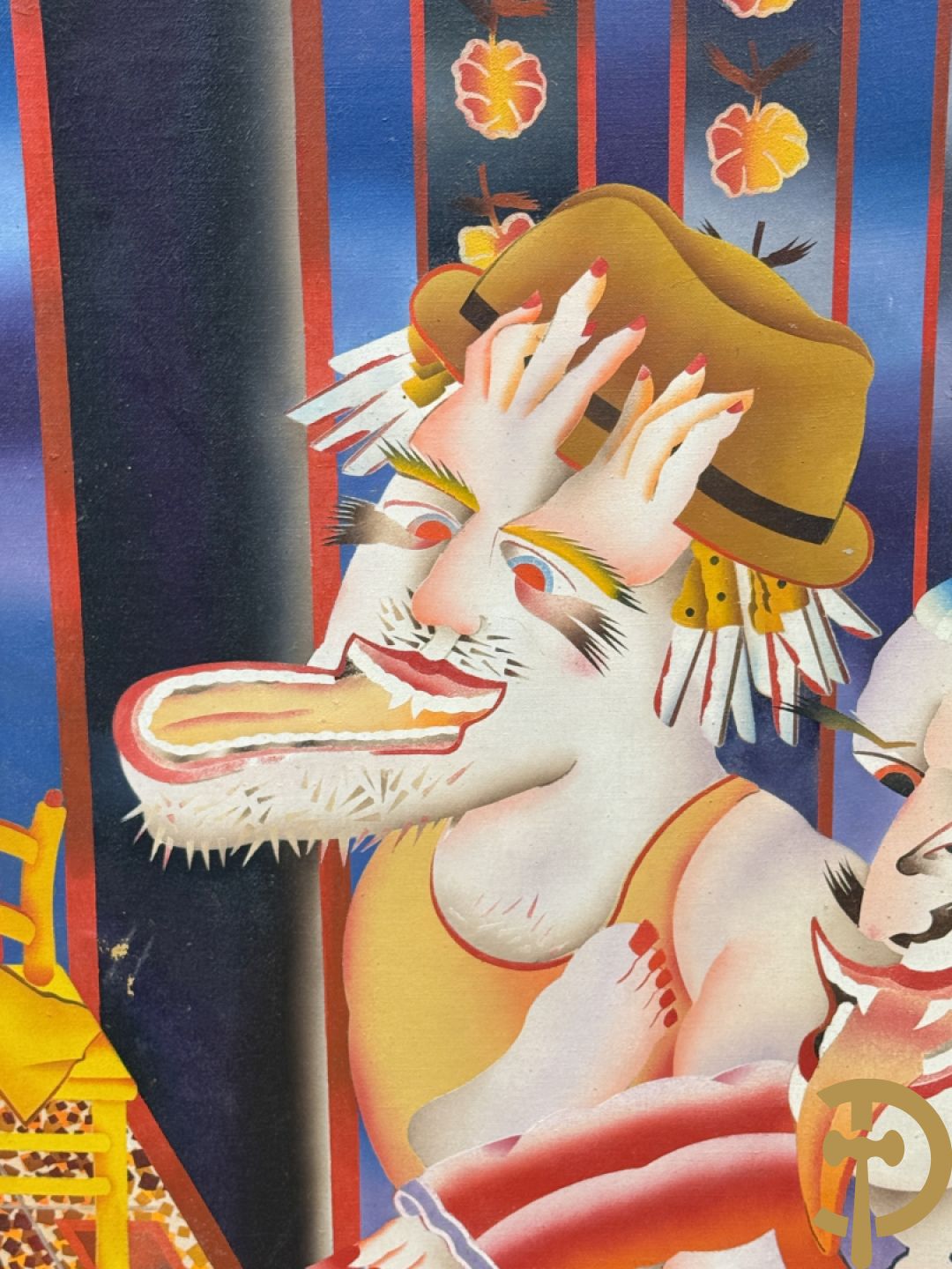 VAN DAELE Nico getekend verso 1981 