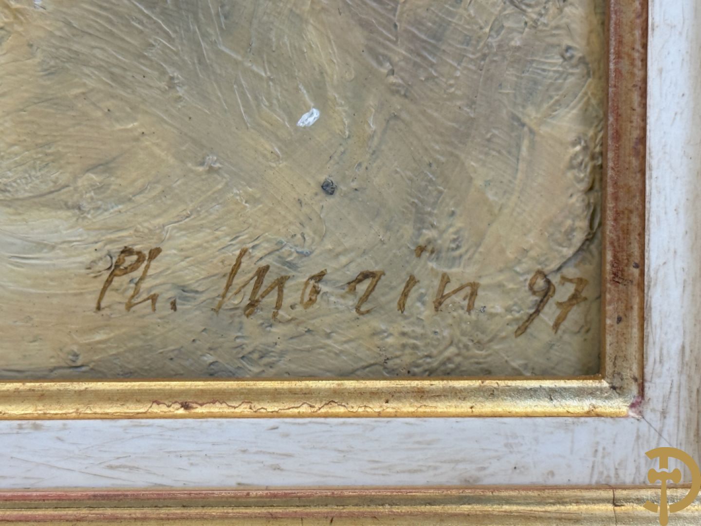 MORIN P.H. getekend (Philippe) december 1997 verso 