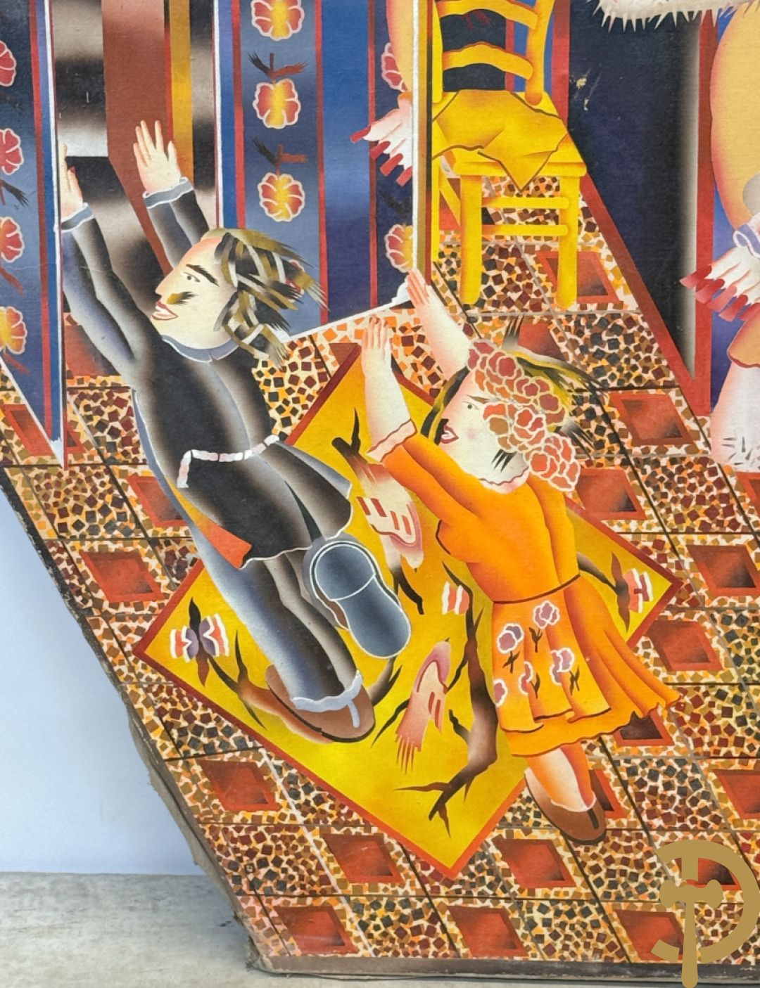 VAN DAELE Nico getekend verso 1981 