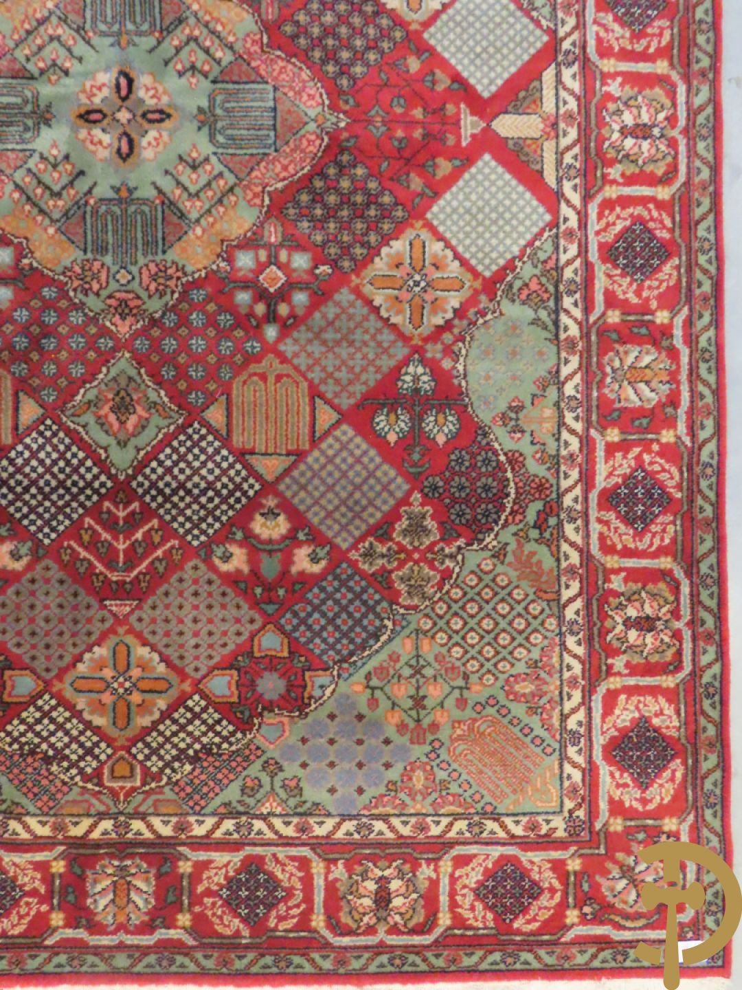 Oosters handgeknoopt tapijt Hamadan