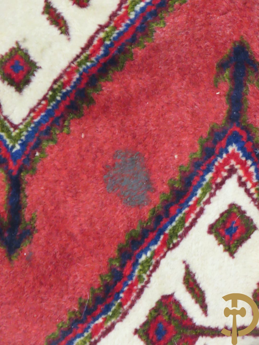 Drie oosterse handgeknoopte tapijten Kaukasus