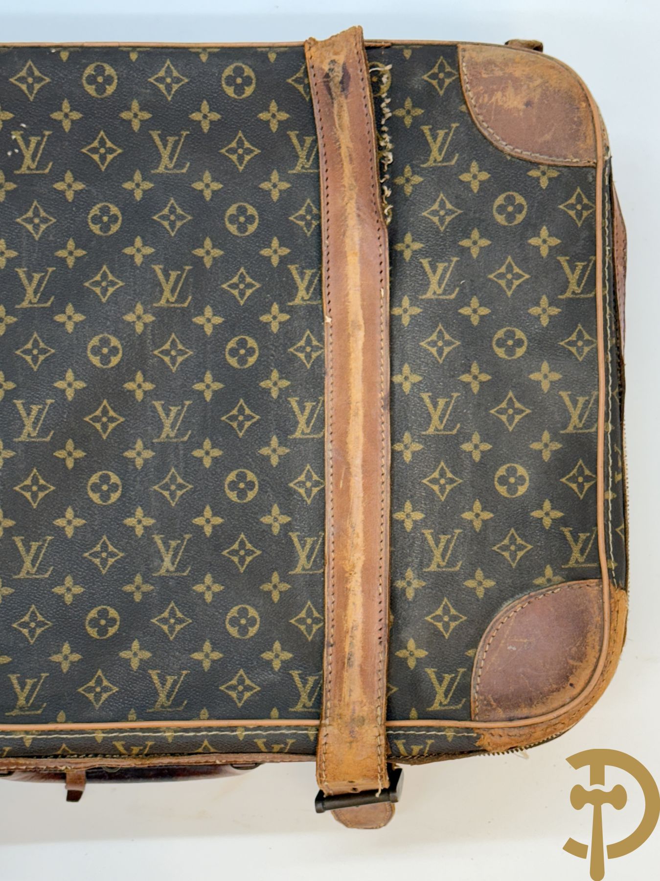 Lederen valies Louis Vuitton