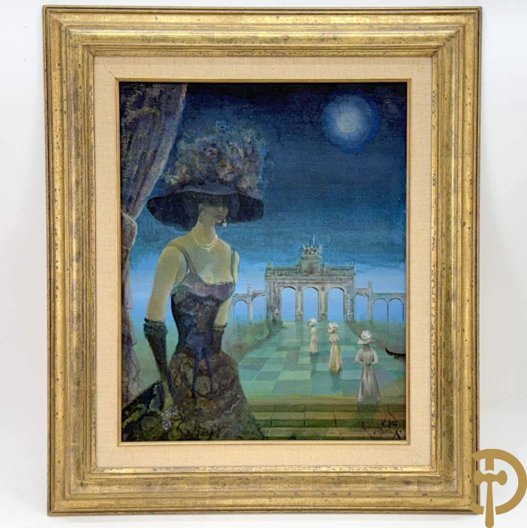 DE VILLEROUX A. getekend 