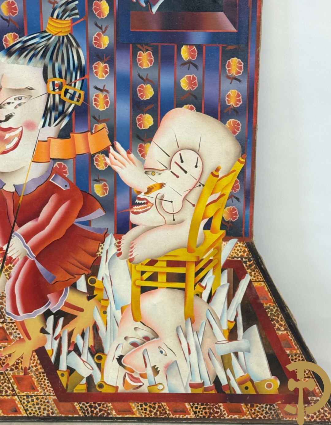 VAN DAELE Nico getekend verso 1981 