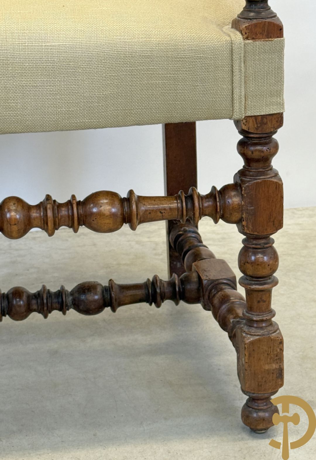 Paar notelaren Louis XVIII armzetels